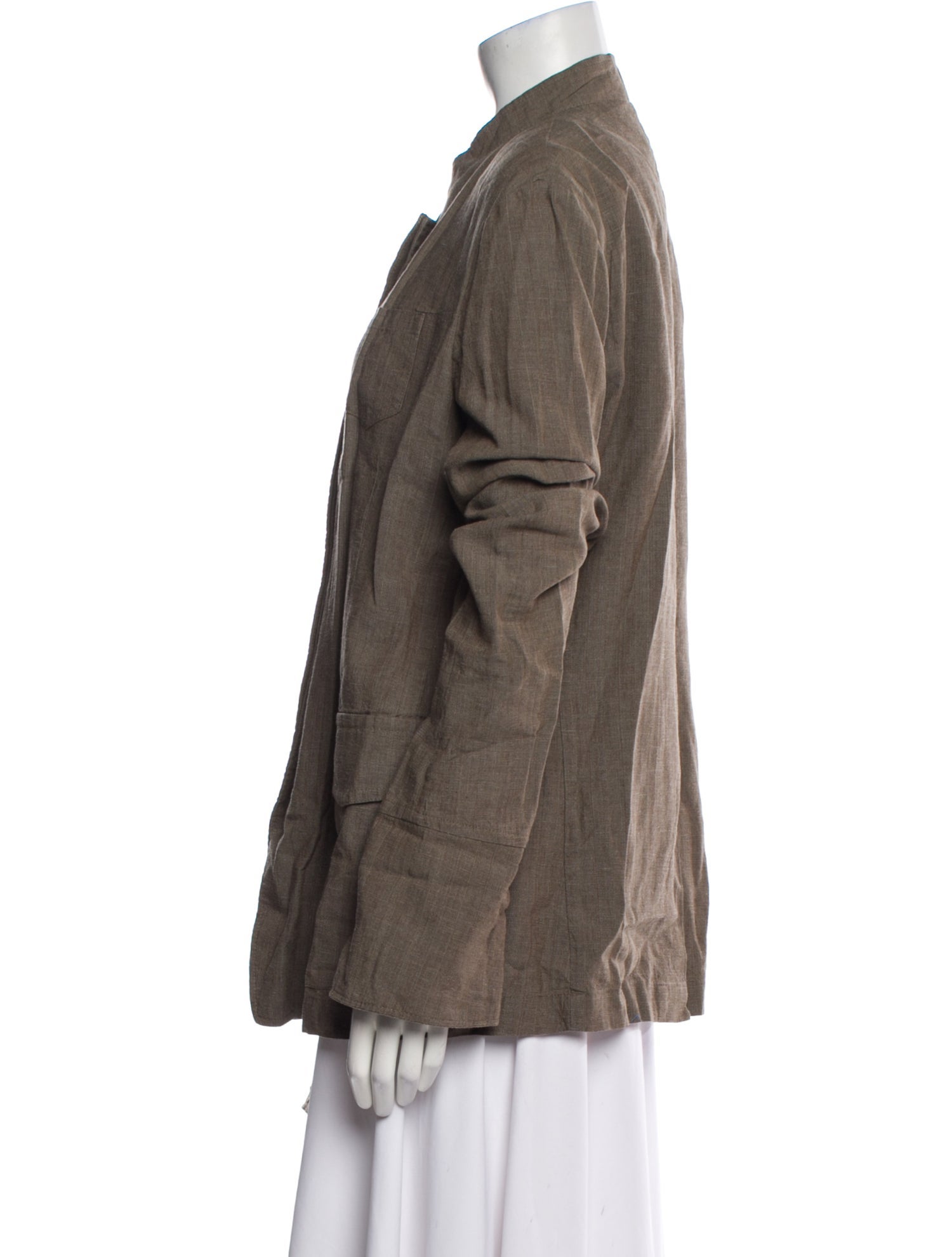 Dries Van Noten Linen Utility Jacket