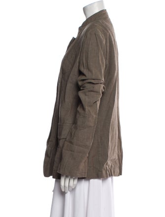 Dries Van Noten Linen Utility Jacket