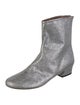 Dries Van Noten Glitter Moto Boots