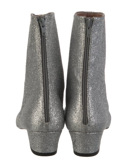 Dries Van Noten Glitter Moto Boots