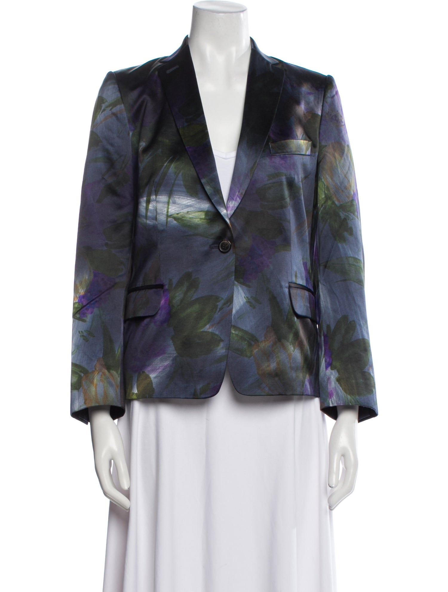 Dries Van Noten Printed Blazer