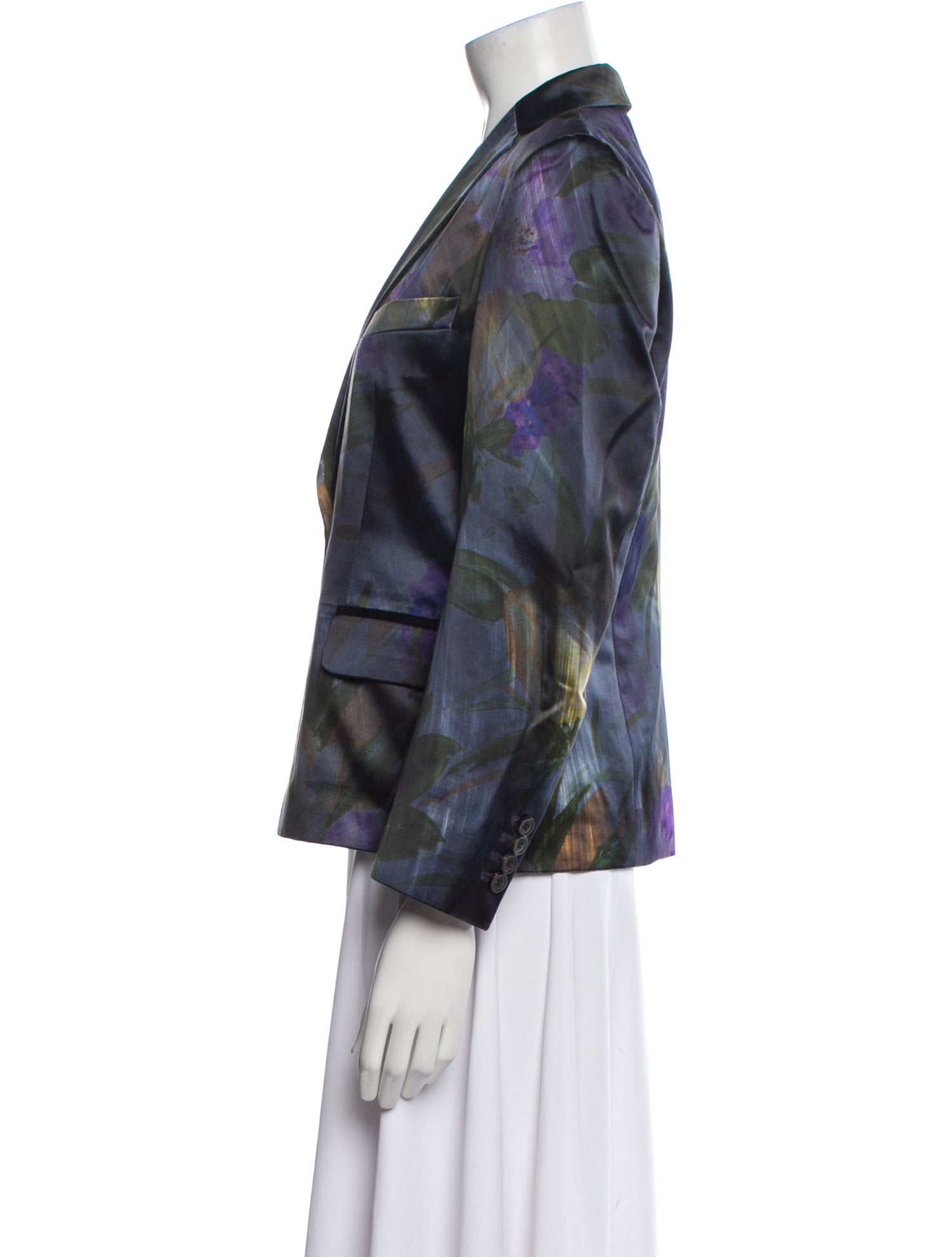 Dries Van Noten Printed Blazer