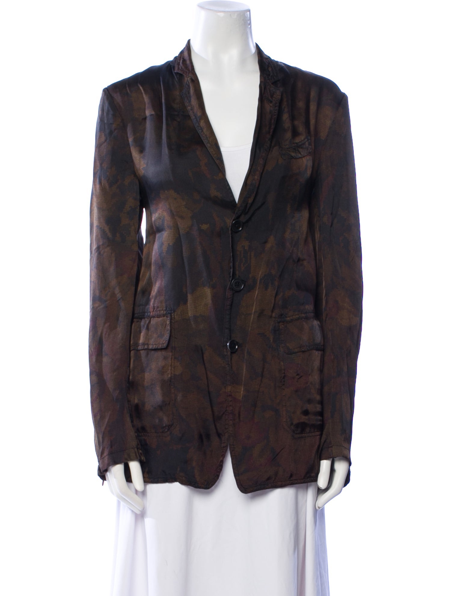 Dries Van Noten Printed Blazer