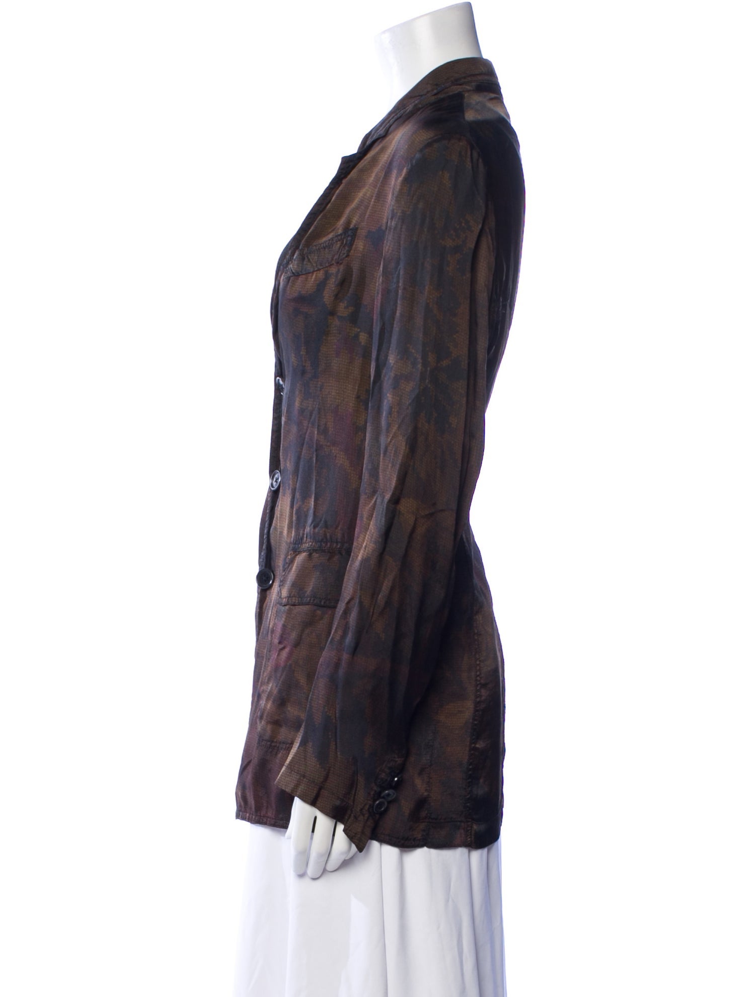 Dries Van Noten Printed Blazer