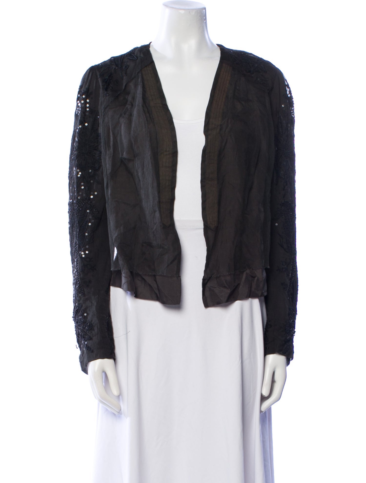 Dries Van Noten Silk Evening Jacket