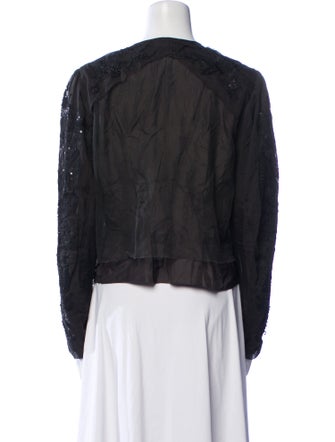 Dries Van Noten Silk Evening Jacket