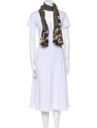 Dries Van Noten Printed Scarf