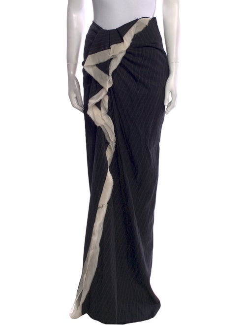 Dries Van Noten Wool Long Skirt