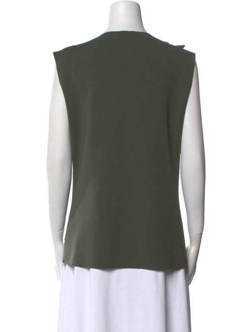 Dries Van Noten Printed Square Neckline Top