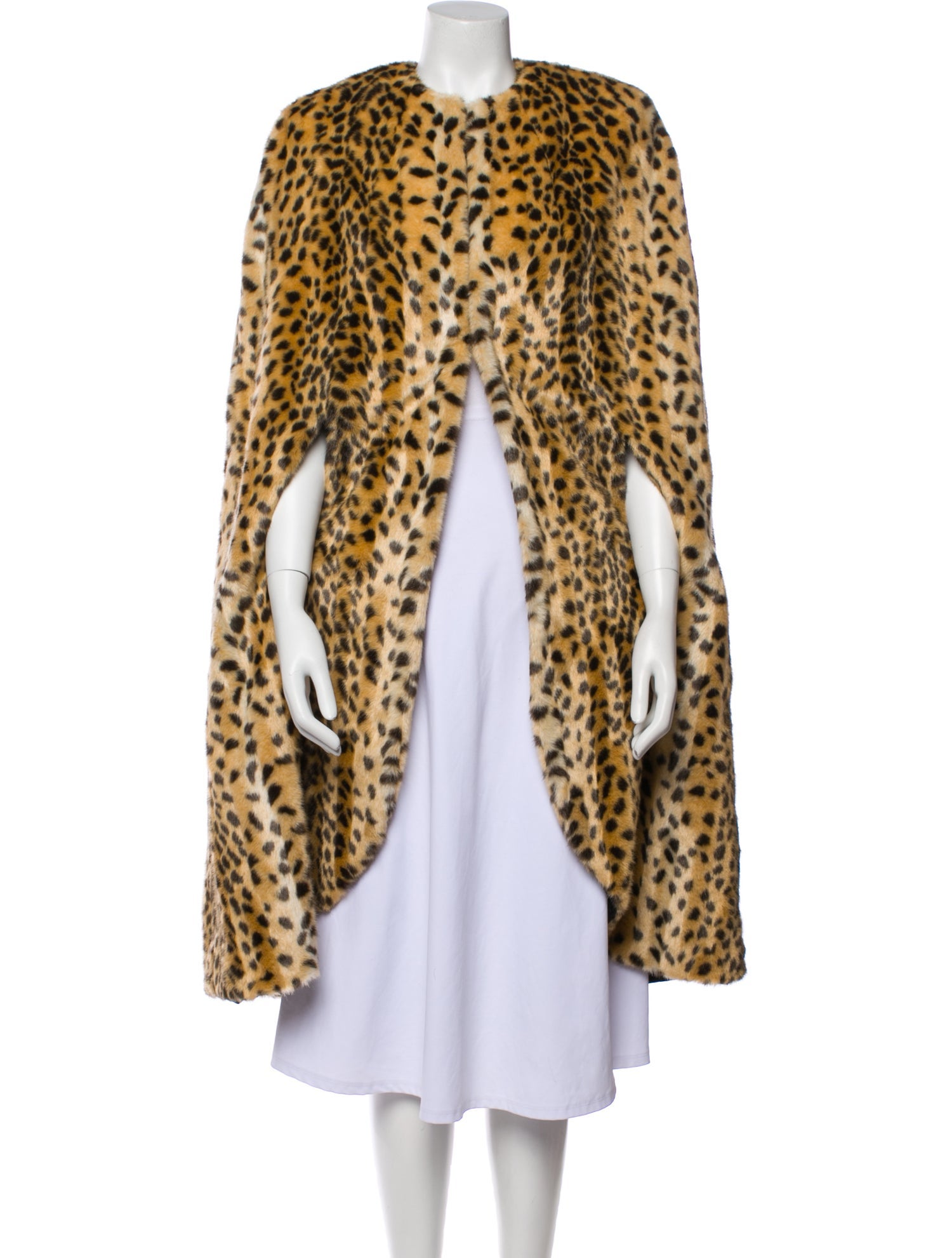 Dries Van Noten Animal Print Coat