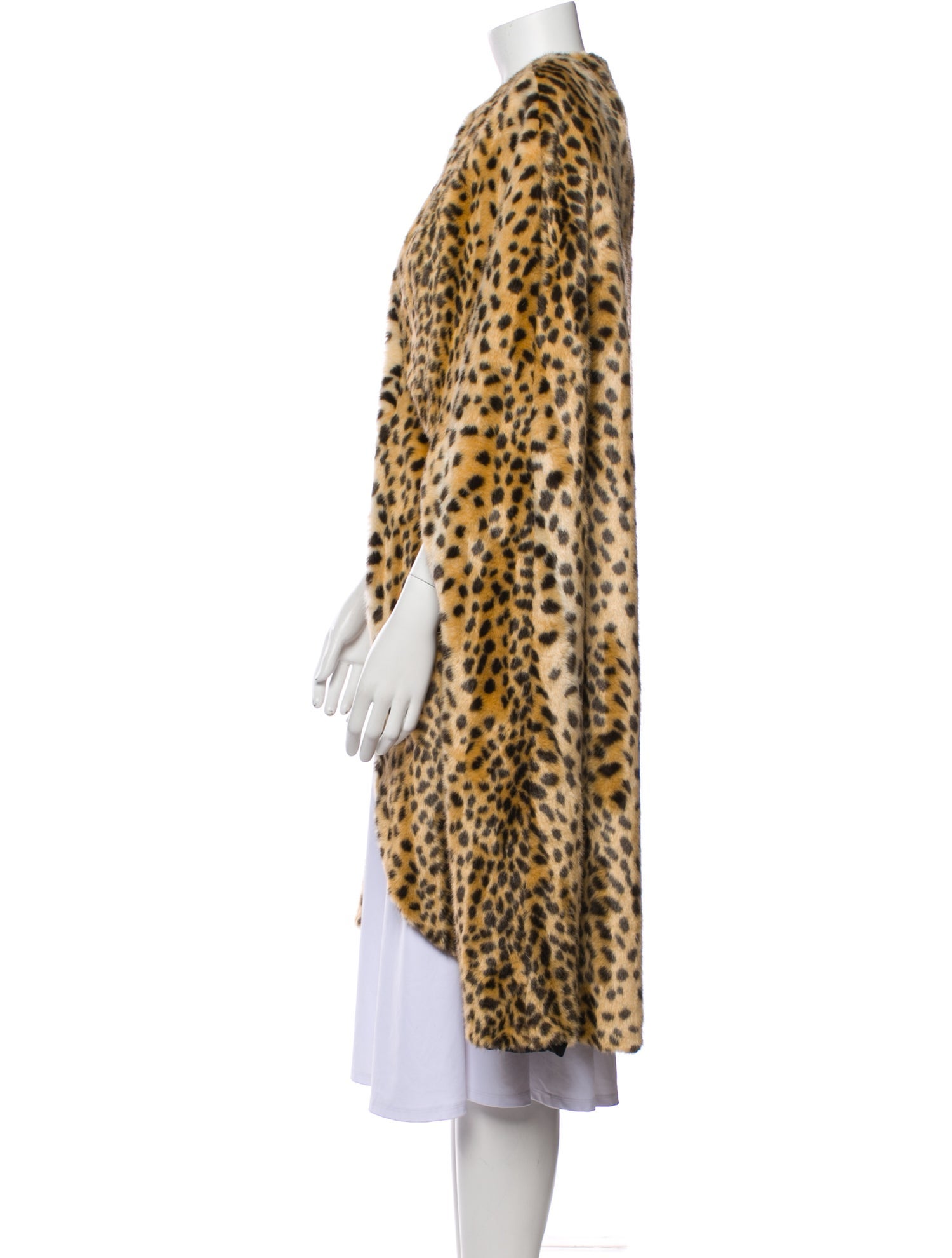 Dries Van Noten Animal Print Coat