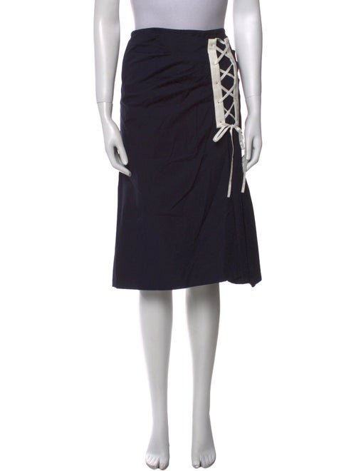 Dries Van Noten Printed Knee-Length Skirt