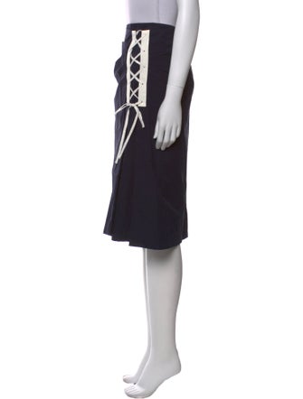 Dries Van Noten Printed Knee-Length Skirt