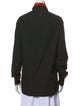 Dries Van Noten Long Sleeve Button-Up Top