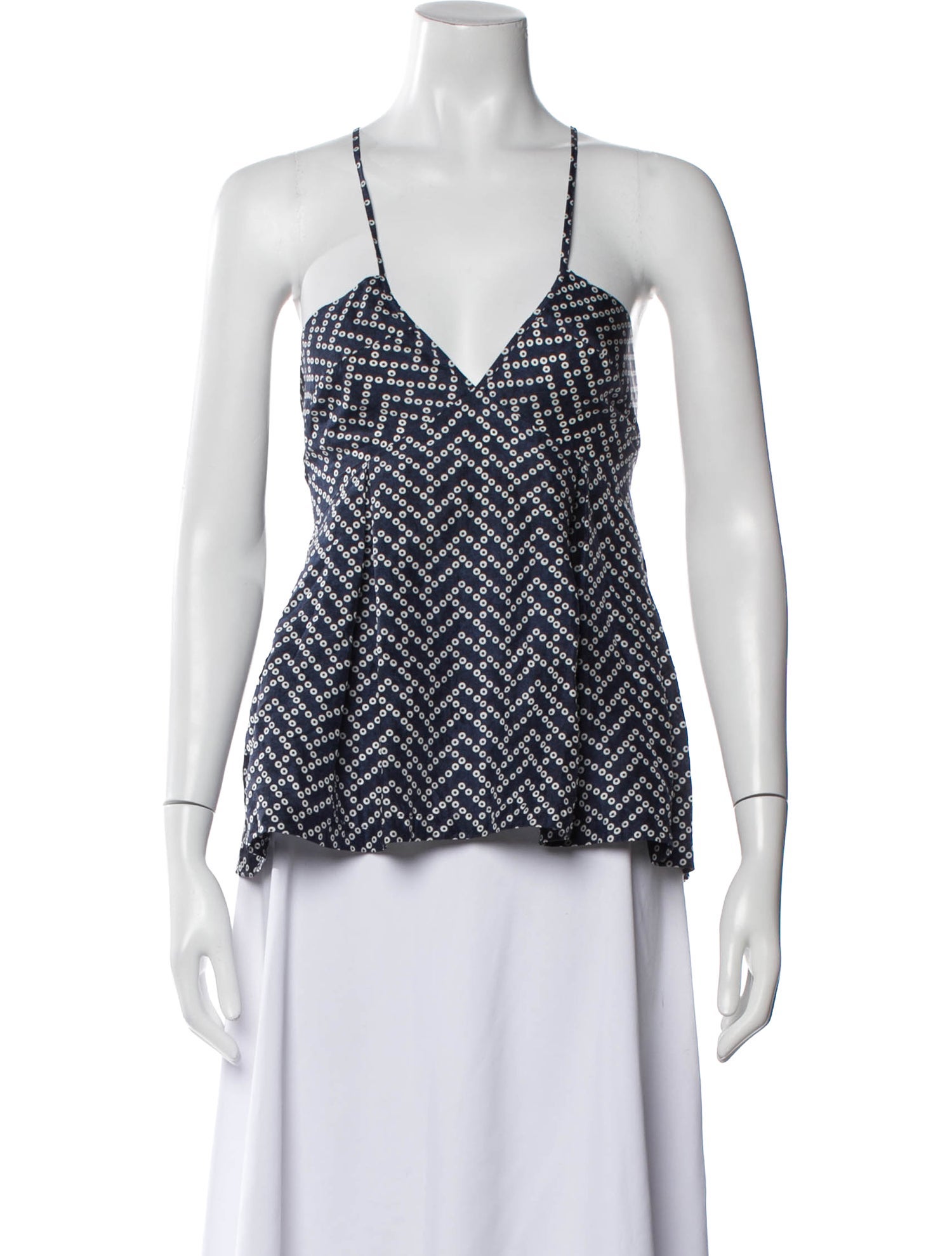 Dries Van Noten Silk Printed Top