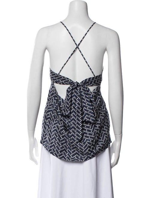 Dries Van Noten Silk Printed Top