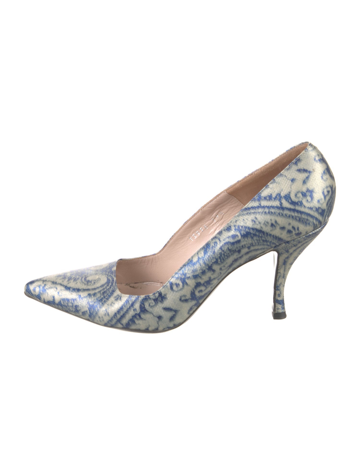Dries Van Noten Printed Pumps