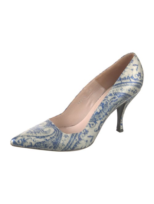 Dries Van Noten Printed Pumps
