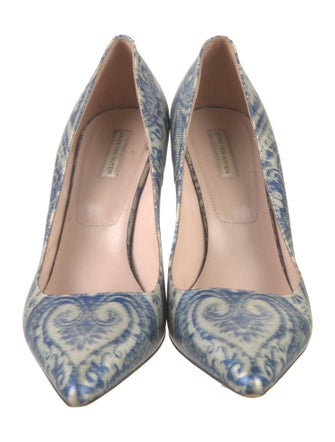 Dries Van Noten Printed Pumps