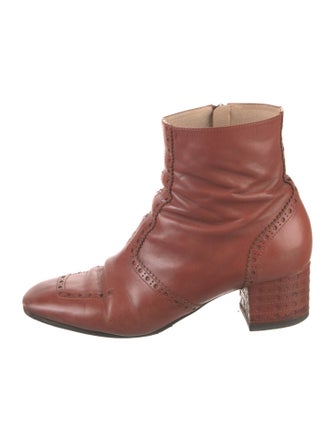 Dries Van Noten Leather Boots