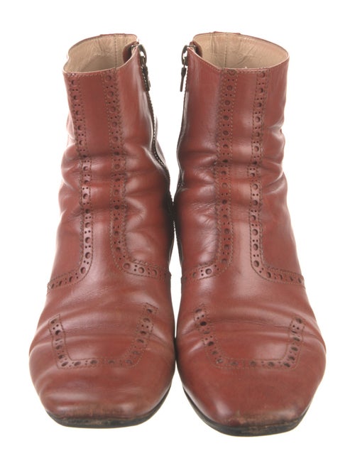 Dries Van Noten Leather Boots