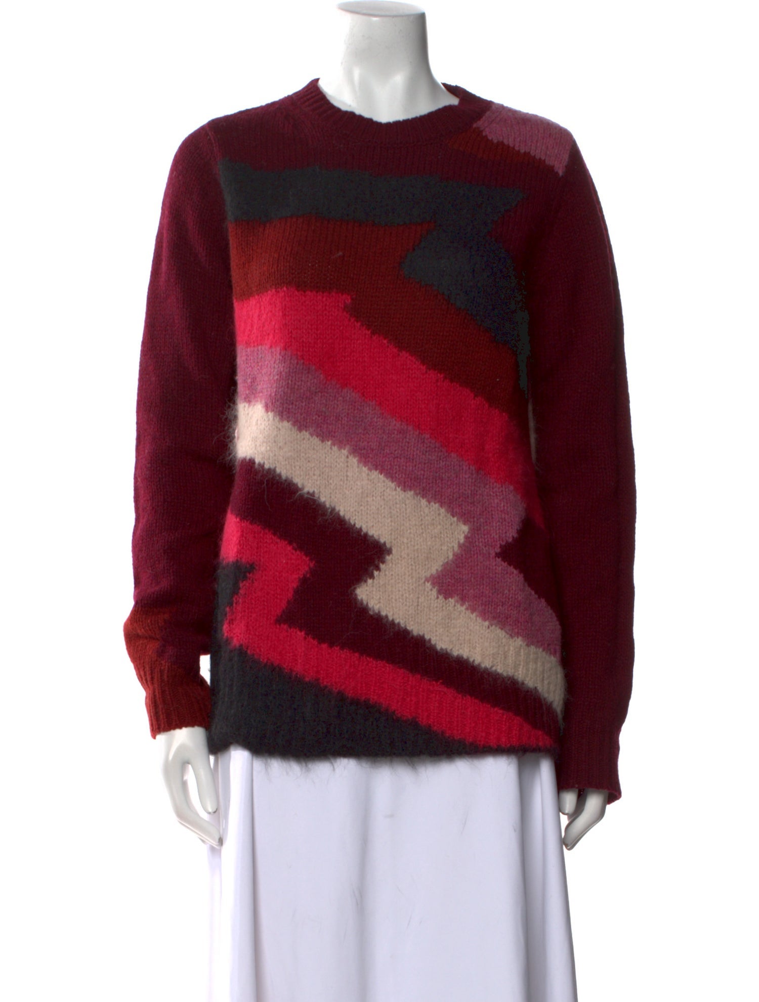 Dries Van Noten Wool Printed Sweater