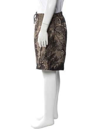 Dries Van Noten Printed Jogger Shorts