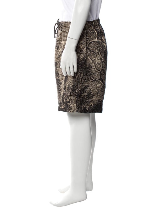 Dries Van Noten Printed Jogger Shorts