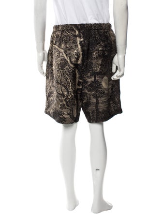 Dries Van Noten Printed Jogger Shorts