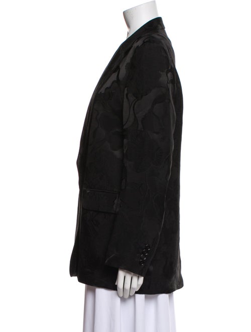 Dries Van Noten Floral Print Blazer