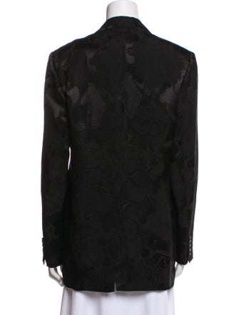 Dries Van Noten Floral Print Blazer