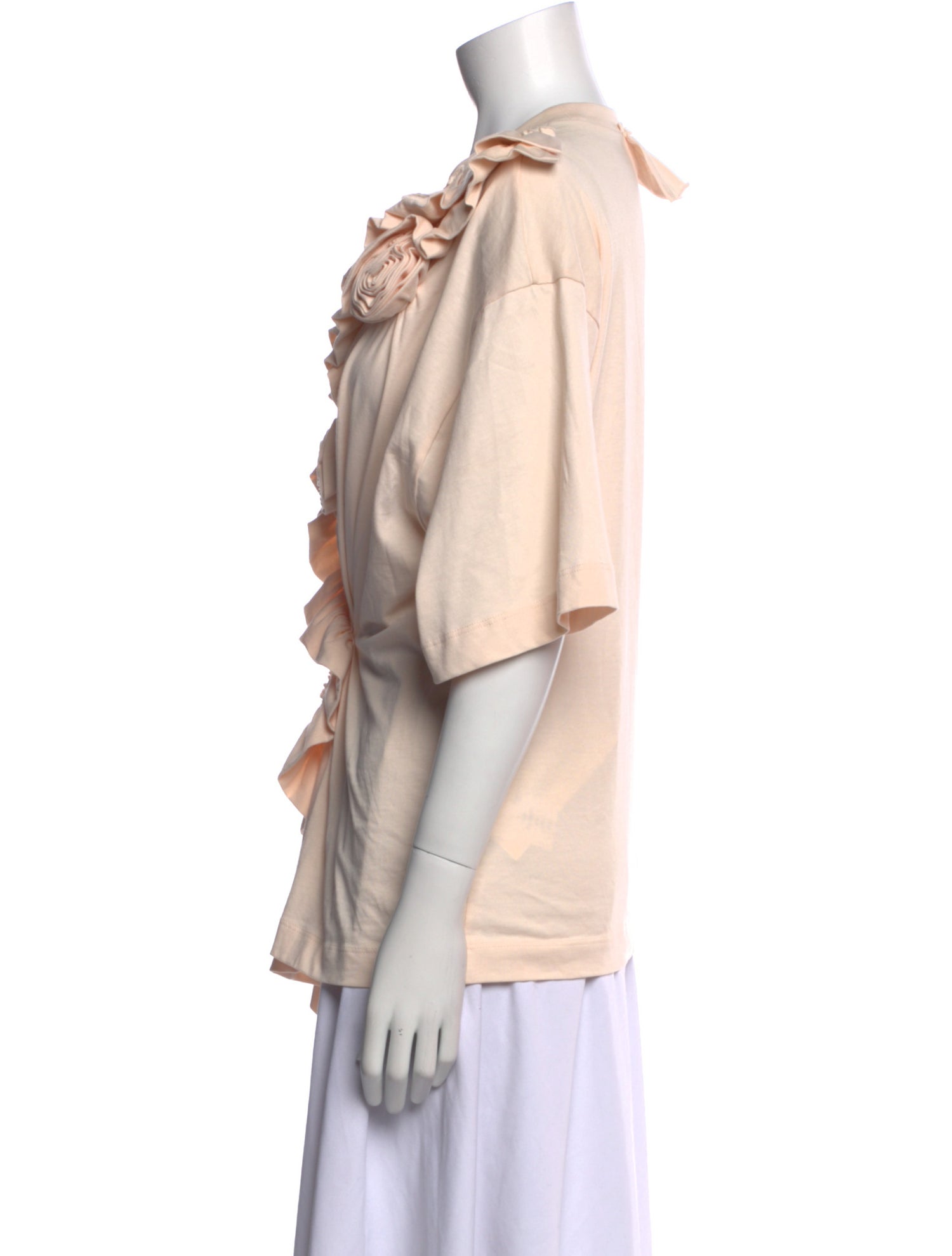 Dries Van Noten Crew Neck Short Sleeve Top