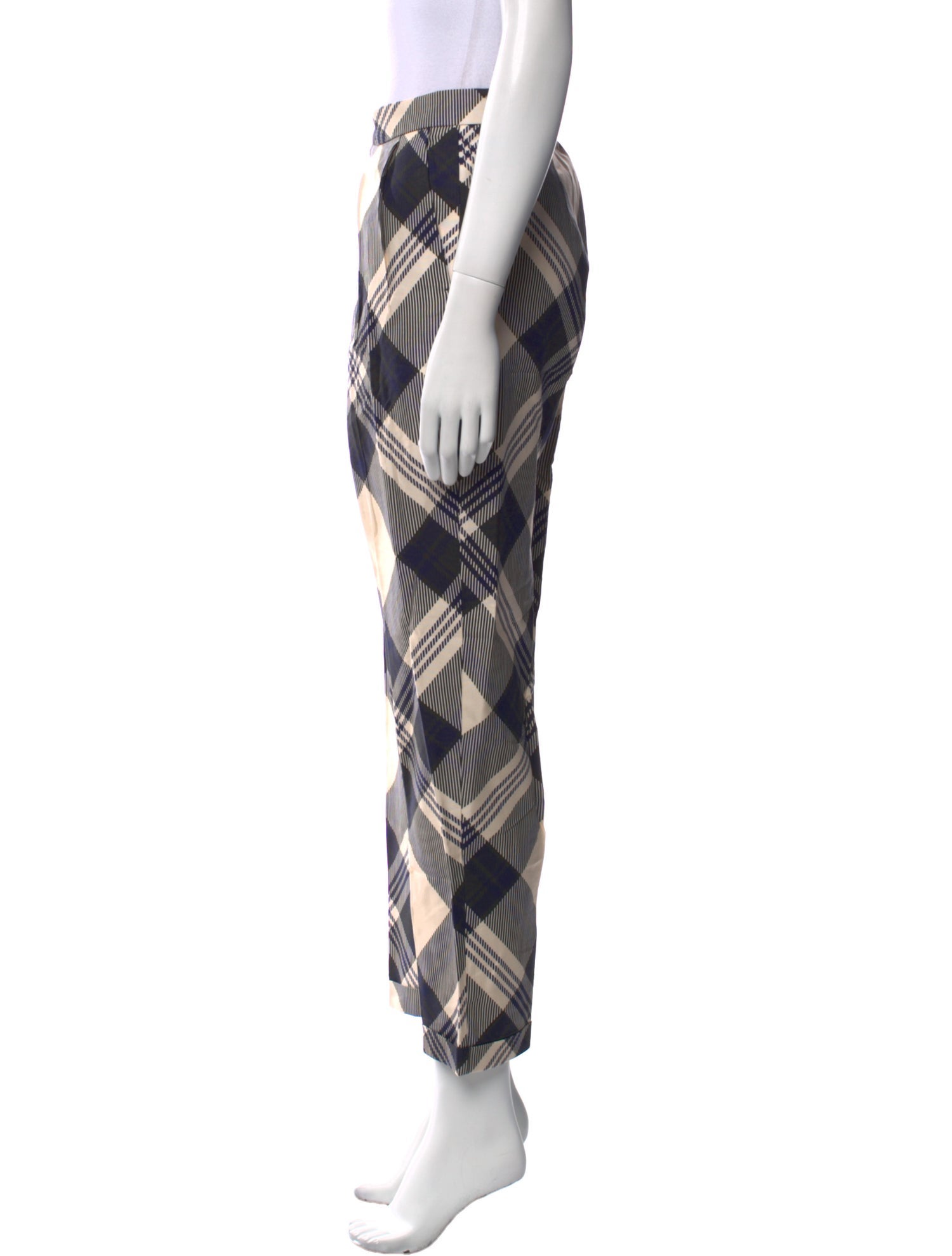 Dries Van Noten Printed Straight Leg Pants