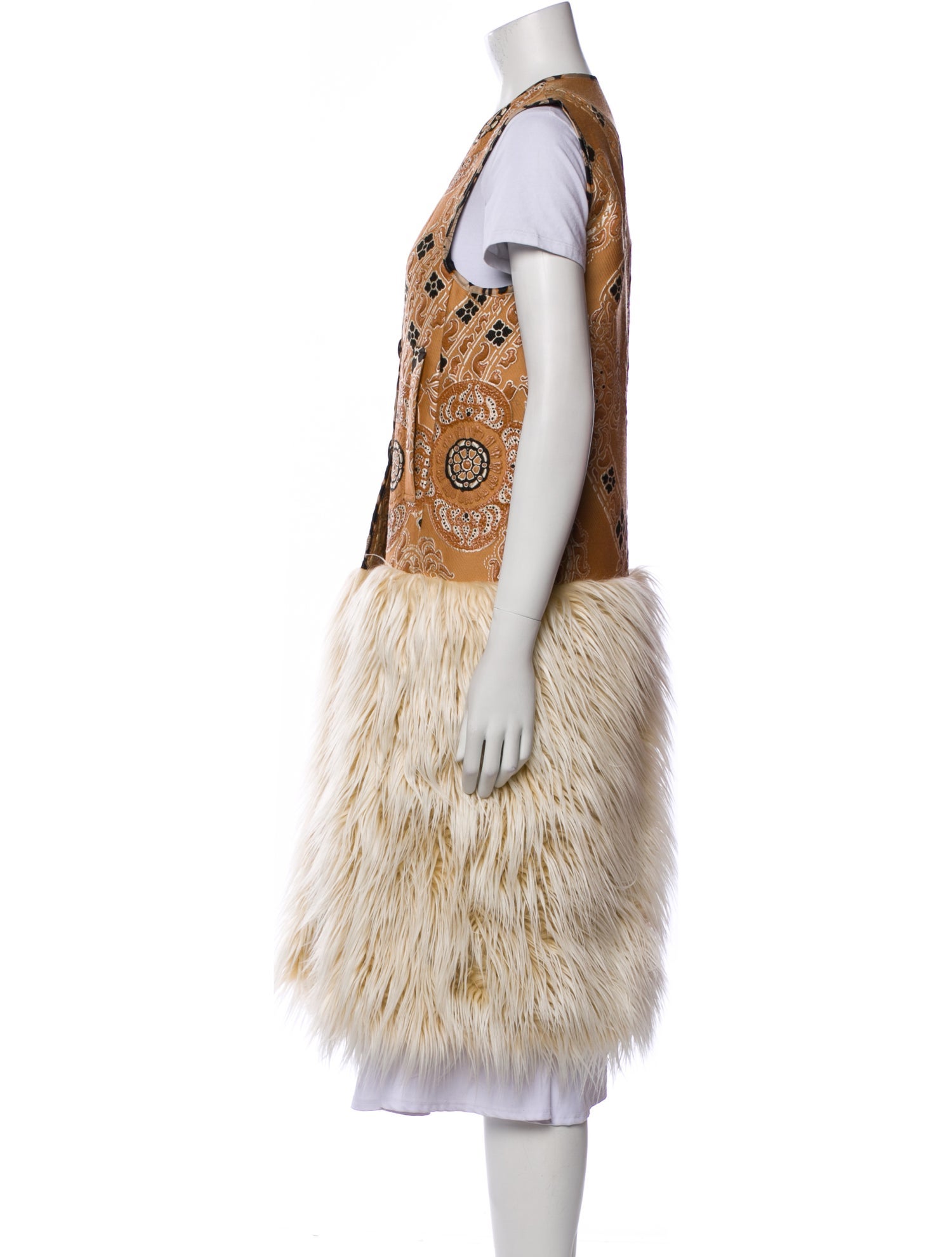 Dries Van Noten Floral Print Vest