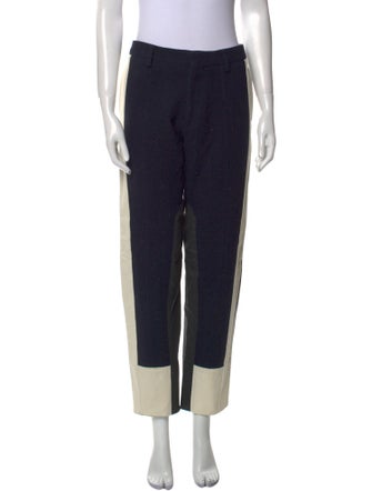 Dries Van Noten Striped Straight Leg Pants