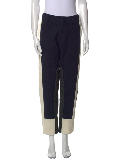 Dries Van Noten Striped Straight Leg Pants