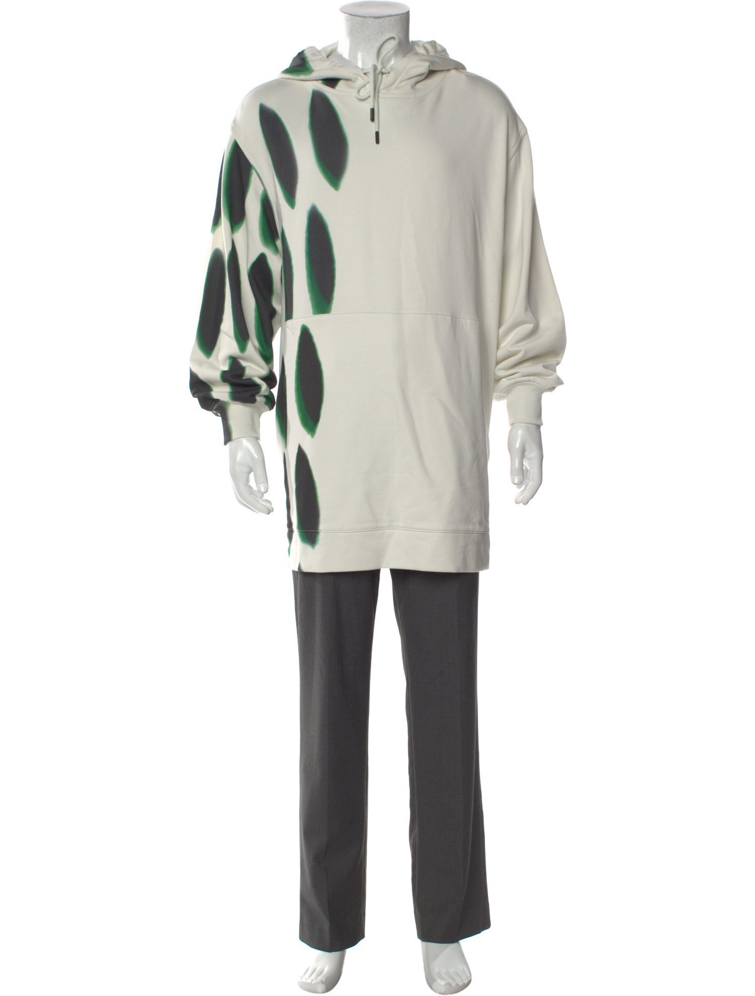 Dries Van Noten Graphic Print Crew Neck Hoodie