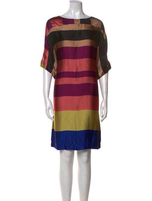 Dries Van Noten Striped Knee-Length Dress
