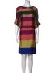 Dries Van Noten Striped Knee-Length Dress