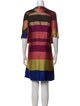 Dries Van Noten Striped Knee-Length Dress