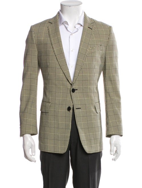 Dries Van Noten Houndstooth Print Blazer