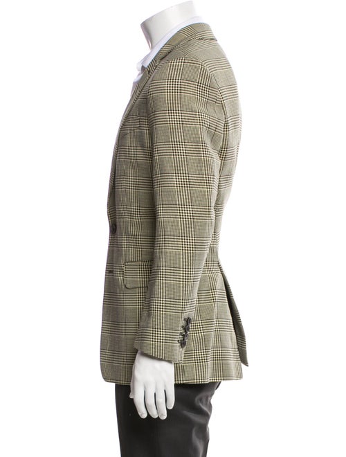 Dries Van Noten Houndstooth Print Blazer