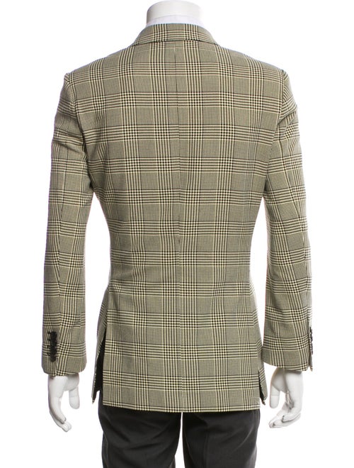 Dries Van Noten Houndstooth Print Blazer