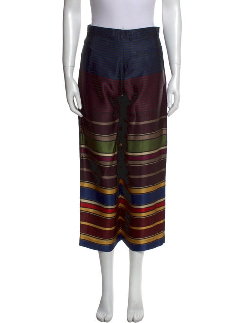 Dries Van Noten Striped Wide Leg Pants