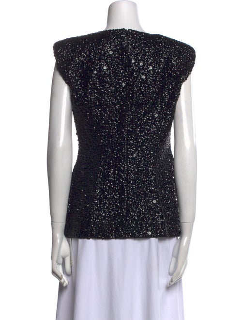 Dries Van Noten Patterned Crew Neck Top