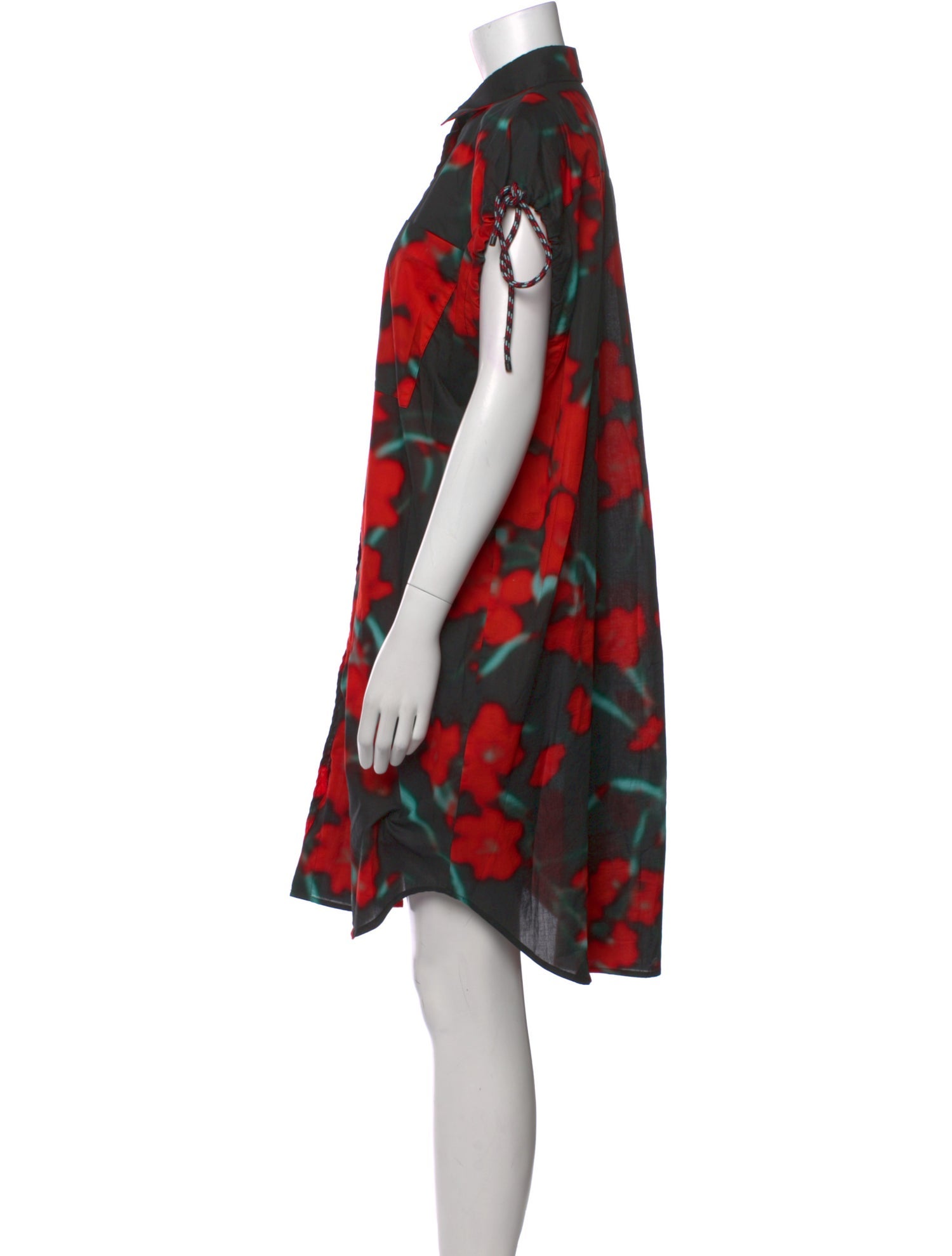 Dries Van Noten Printed Knee-Length Dress