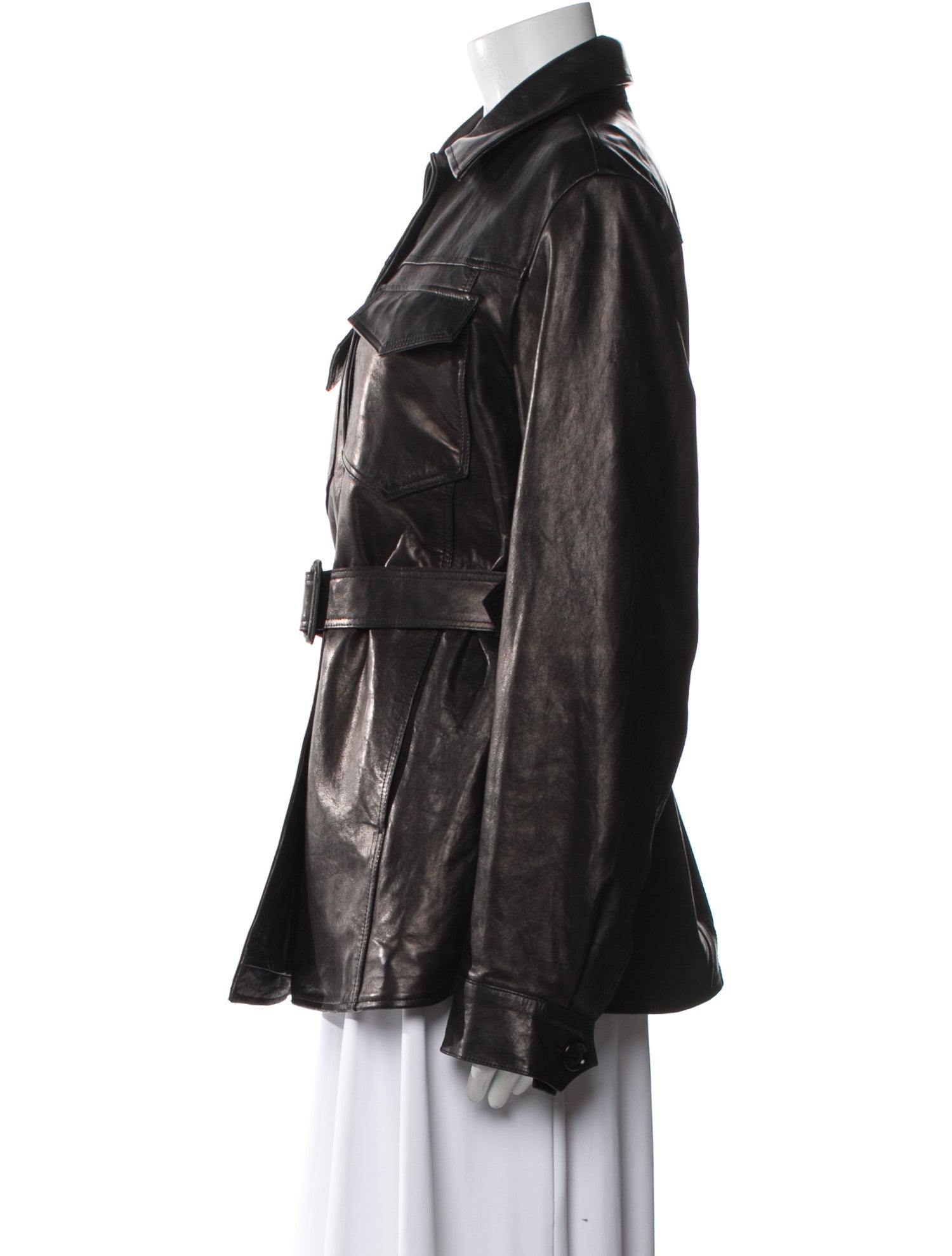 Dries Van Noten Leather Jacket