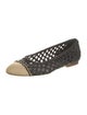 Dries Van Noten Leather Patterned Flats