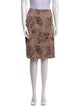 Dries Van Noten Floral Print Knee-Length Skirt