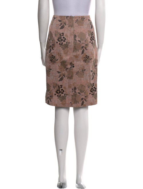 Dries Van Noten Floral Print Knee-Length Skirt